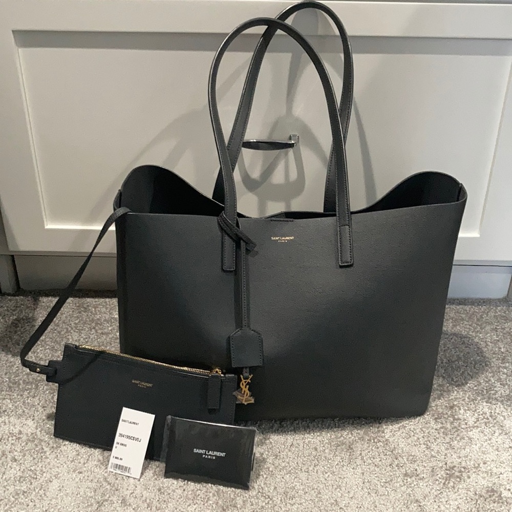 Saint Laurent East West Shopping Tote Bag